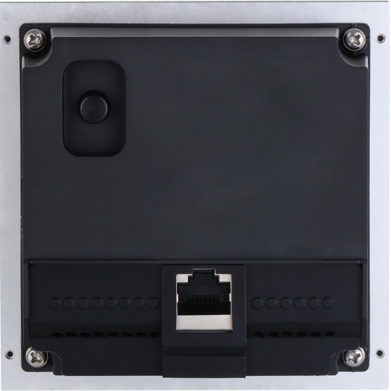 IP/2-Draht-Video-Türsprechstelle, 2MP, IP65, IK07, ohne Logo, silber - VTO4202F-P-S3 - 1