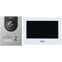 Dahua 2-Draht-Videogegensprechanlagen-Set, silber, Aufputz - KTD02(S) - 1