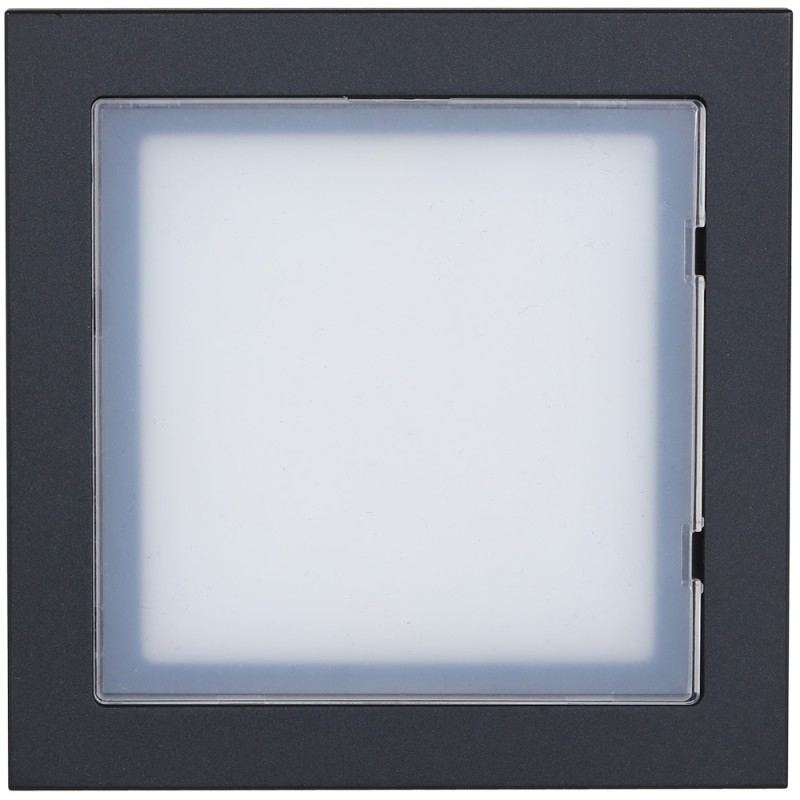 Dahua Erweiterung Info-Modul, IP65, IK07, schwarz - VTO4202FB-MI - 1