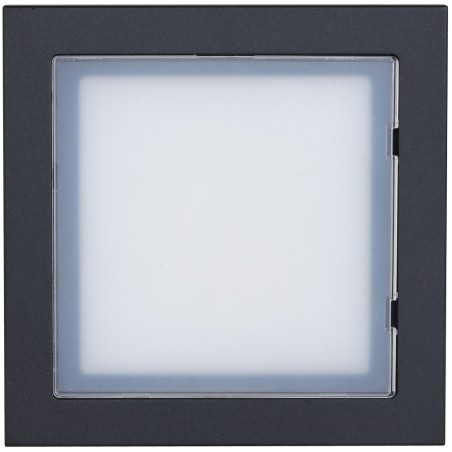 Dahua Erweiterung Info-Modul, IP65, IK07, schwarz - VTO4202FB-MI - 1