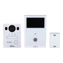 Dahua 2-wire video intercom kit, 2MP, 4.3" TFT touch screen, IP65, IK07 - KTX02(F) - 1