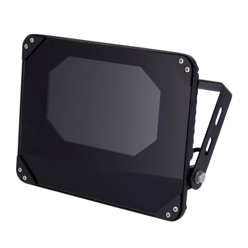 Infrared Spotlight - 60M, 850nm, 120° Angle, IP66 - Black
