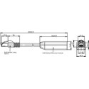 Telegärtner cable Disconnect CP-Link, white, 0.2m, RJ45 male/female, DDCP-Link, - 167484 - 2