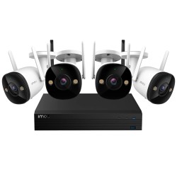 Imou Wifi Kamera 2 Megapixel - Farbe Nachtsicht / Abschreckendes Blitzlicht - Objektiv 2.8 mm - IR 30 m - Intelligente Erkennung