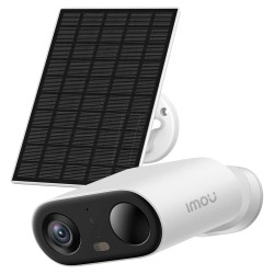 Imou Wifi Kamera 3 Megapixel - Batterie 5000 mAh + Solarpaneel - Objektiv 2.8 mm / IR 15 m - PIR + Personenerkennung - Bidirekti