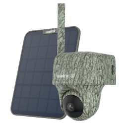 Reolink Batteriebetriebene Kamera 4K 4G Go Ranger PT G450 - 8MP (3840X2160) - IR 10 m | Solarmodul - PIR-Erkennung Menschen / Ti