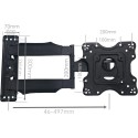 Vesa Zweigelenk Wandhalterung (bis 55" /32kg) , 100x100 - 400x400 - 243658 - 3