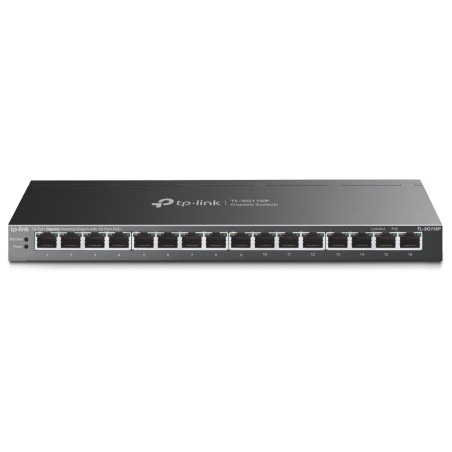 TP-LINK TL-SG116P - 16-Port Gigabit Desktop Switch with 16-Port PoE+ - 231604 - 1