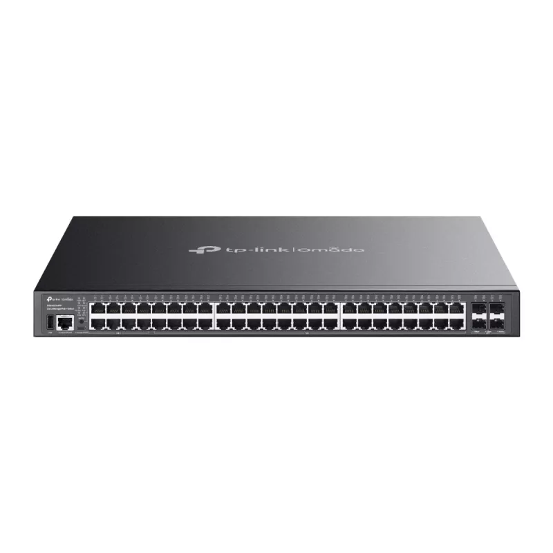 TP-Link Switch full managed Layer3 28 Port &bull 24x 1 GbE &bull 4x SFP+ Multi-Gig (2,5 Gbps) &bull PoE Budget bis zu 720 Watt &