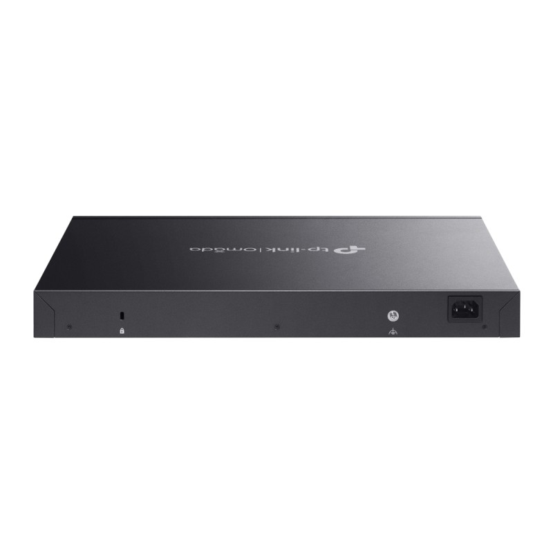 TP-Link Switch full managed Layer3 28 Port &bull 24x 1 GbE &bull 4x SFP+ Multi-Gig (2,5 Gbps) &bull PoE Budget bis zu 720 Watt &