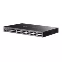 TP-Link Switch full managed Layer3 28 Port &bull 24x 1 GbE &bull 4x SFP+ Multi-Gig (2,5 Gbps) &bull PoE Budget bis zu 720 Watt &