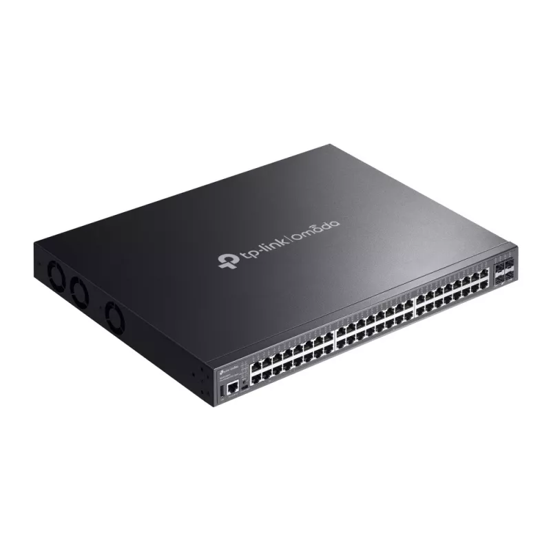 TP-Link Switch full managed Layer3 28 Port &bull 24x 1 GbE &bull 4x SFP+ Multi-Gig (2,5 Gbps) &bull PoE Budget bis zu 720 Watt &