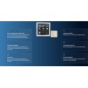 Shelly · Flush-mounted · "Shelly Wall Display White + BLU H&T Ivory" · Android · WLAN · white - 234705 - 4