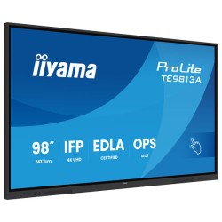 TFT-Touch 98,0"/247,7cm iiyama ProLite TE9813A - 18/7 *schwarz* - 246658 - 1
