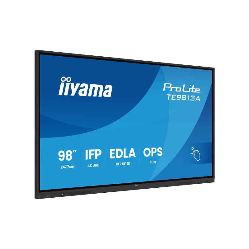 TFT-Touch 98,0"/247,7cm iiyama ProLite TE9813A - 18/7 *schwarz* - 246658 - 1
