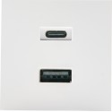 Shelly · Unterputz Zubehör · USB · Charger weiß - 246688 - 1