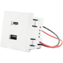 Shelly · Unterputz Zubehör · USB · Charger weiß - 246688 - 2