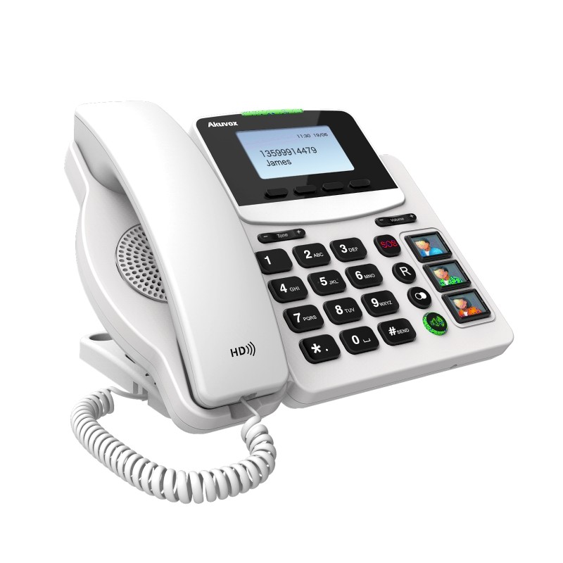 Akuvox R15P IP Phone Desktop BIG Button SIP - 188226 - 4
