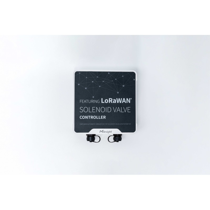 Milesight IoT Solenoid Valve Controller, UC512-DI-868M-EA Solar / LoRaWAN / IP 67 / austauschbare Batterie - 219160 - 1