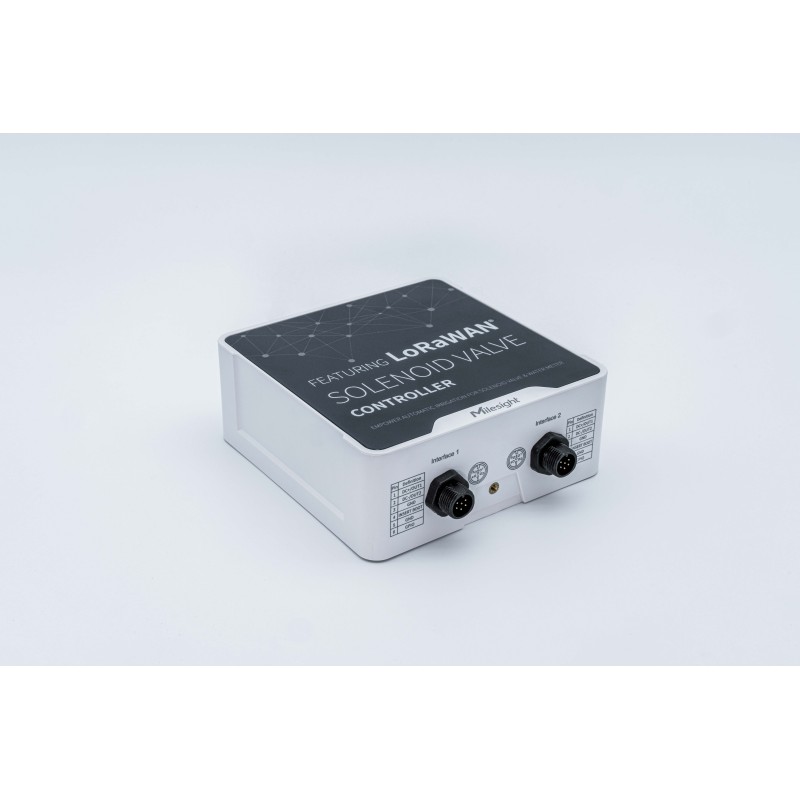Milesight IoT Solenoid Valve Controller, UC512-DI-868M-EA Solar / LoRaWAN / IP 67 / austauschbare Batterie - 219160 - 5
