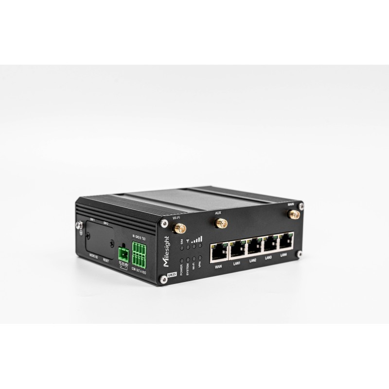 Milesight IoT Industrial Cellular Router, UR35-L04EU-S-W - 243281 - 2