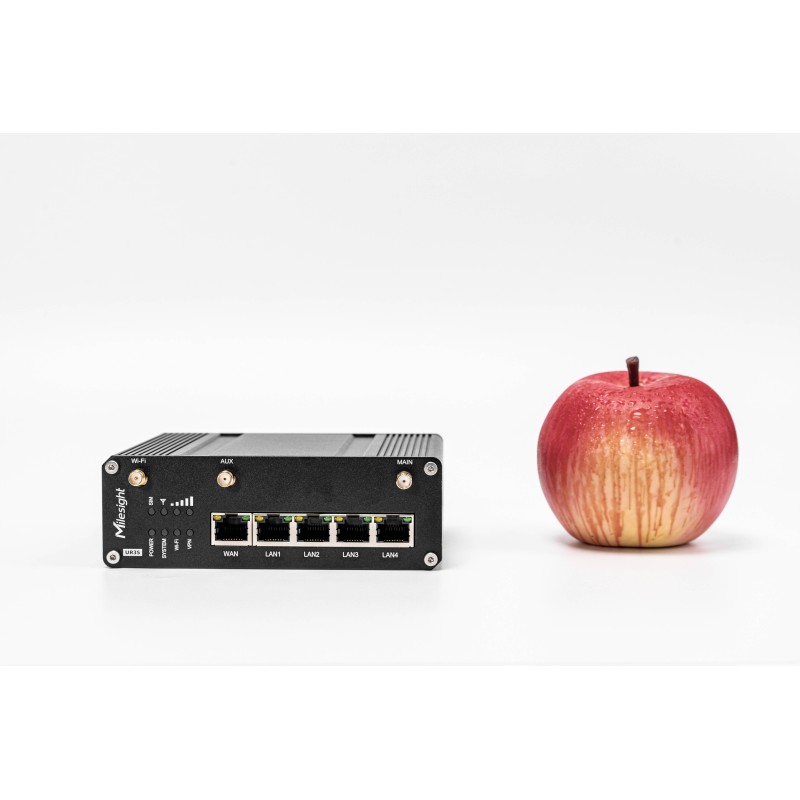 Milesight IoT Industrial Cellular Router, UR35-L04EU-S-W - 243281 - 3