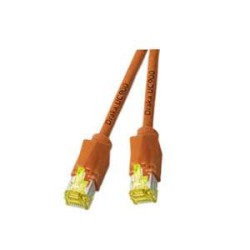 Patchkabel RJ45, CAT6A 900Mhz, 2.0m orange, S-STP(S/FTP), ND - 149120 - 1