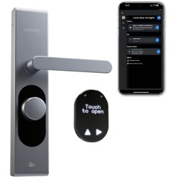 Shelly · "LOQED Touch Smart Lock Stainless Steal" Smartes Türschloss - 246693 - 1
