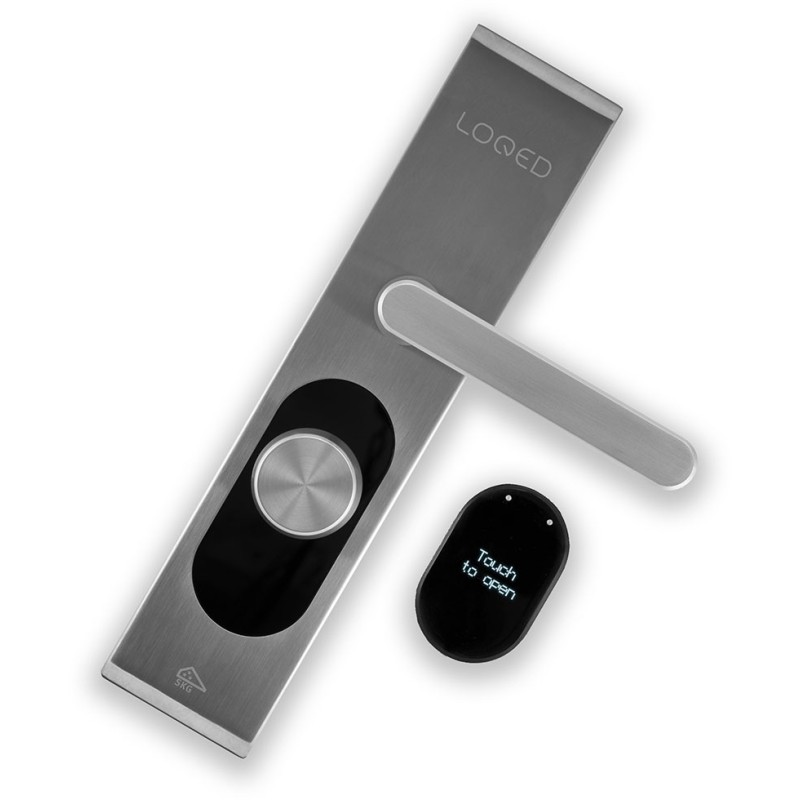 Shelly · "LOQED Touch Smart Lock Stainless Steal" Smartes Türschloss - 246693 - 2