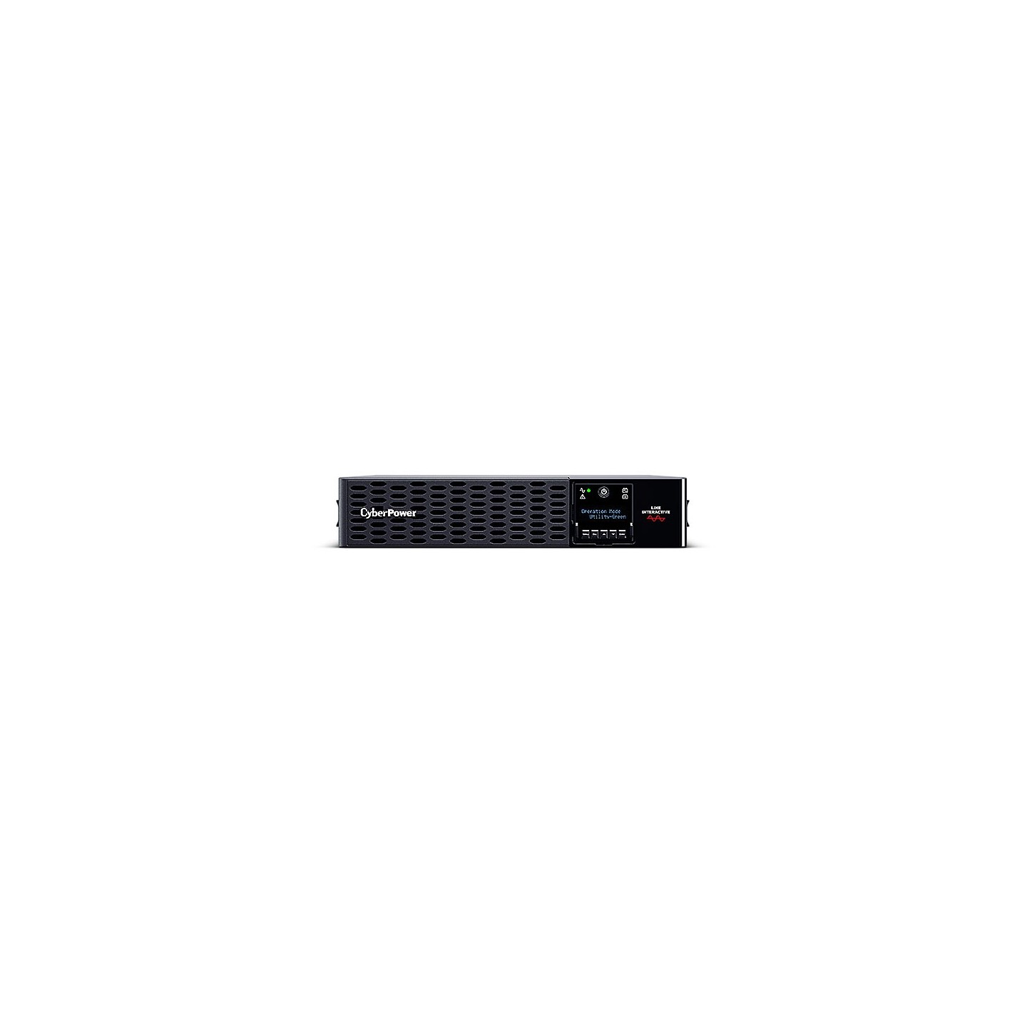 CyberPower UPS, PR-XL Tower/19" PRIII series, 1500VA/1500W, 2U, line-interactive, pure sine, LCD, USB/RS232/CLOUD, ext.Runtim - 