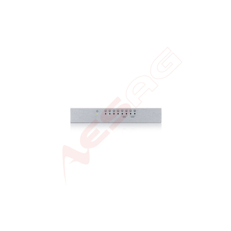 Zyxel Switch unmanaged Layer2 8 Port &bull 8x 1 GbE &bull Desktop &bull Fanless &bull Metal housing &bull GS-108BV3 - 126785 