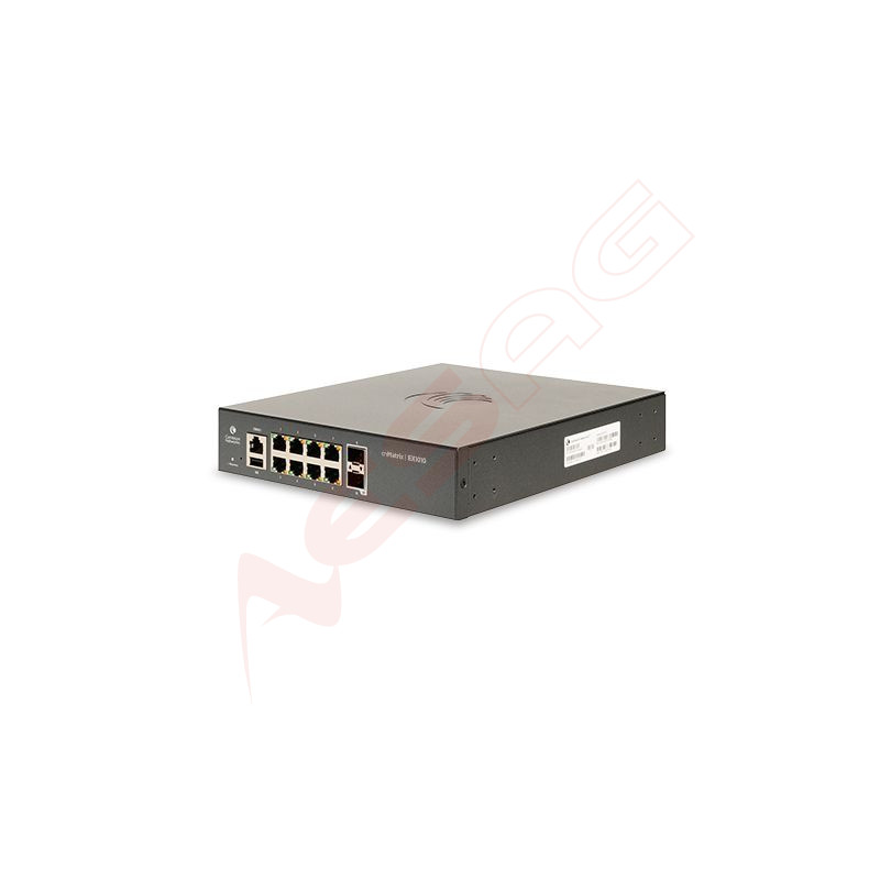 Cambium Networks cnMatrix, 8x Ehternet Switch, 2x SFP, EX1010 Cambium Networks - Artmar Electronic & Security AG