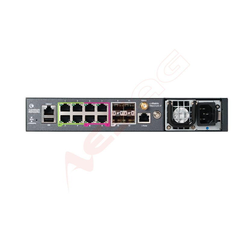 Cambium Networks cnMatrix TX 2012R-P - POE Switch 8 x 1gbps, and 4 SFP+ Cambium Networks - Artmar Electronic & Security AG