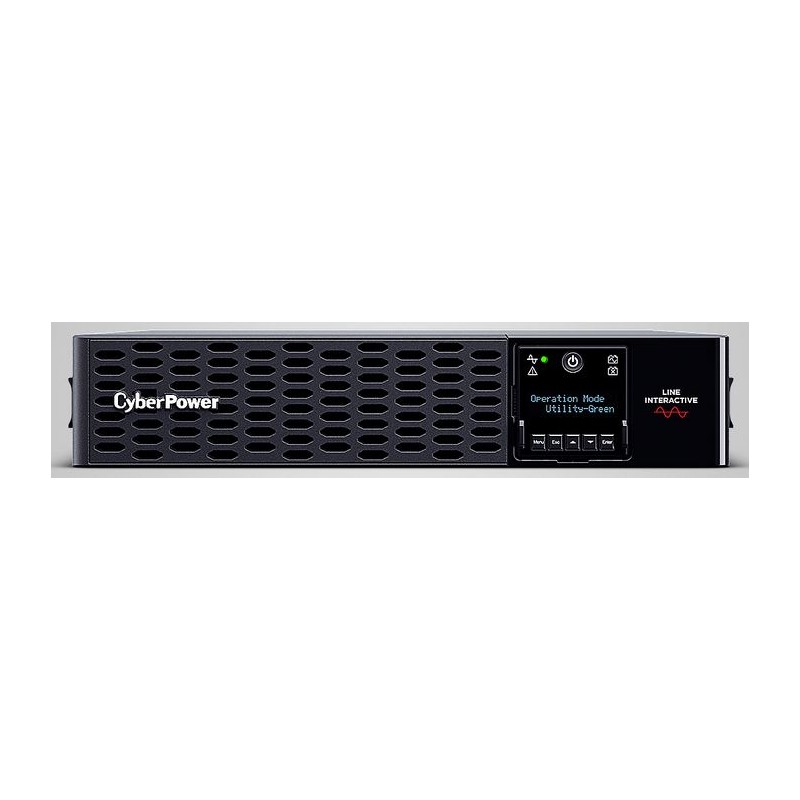 CyberPower UPS, PR-XL Tower/19" PRIII series, 3000VA/3000W, 2U, line-interactive, pure sine, LCD, USB/RS232/CLOUD, ext.Runtim - 