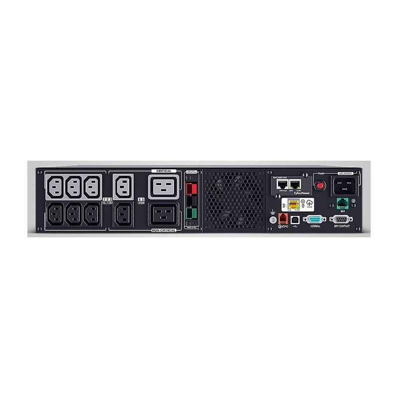 CyberPower UPS, PR-XL Tower/19" PRIII series, 3000VA/3000W, 2U, line-interactive, pure sine, LCD, USB/RS232/CLOUD, ext.Runtim - 