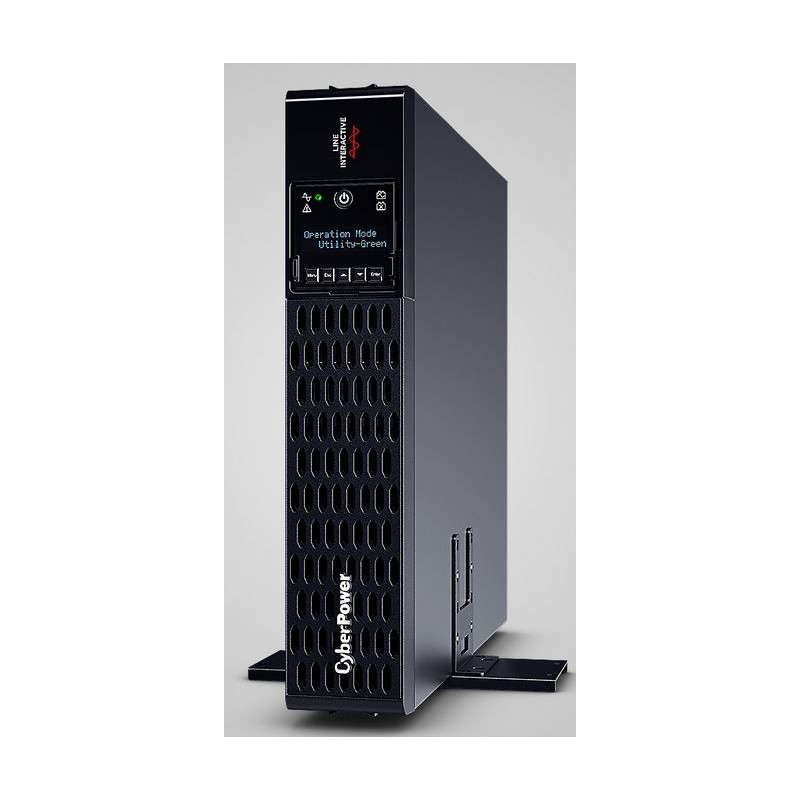 CyberPower UPS, PR-XL Tower/19" PRIII series, 1500VA/1500W, 2U, line-interactive, pure sine, LCD, USB/RS232/CLOUD, ext.Runtim - 