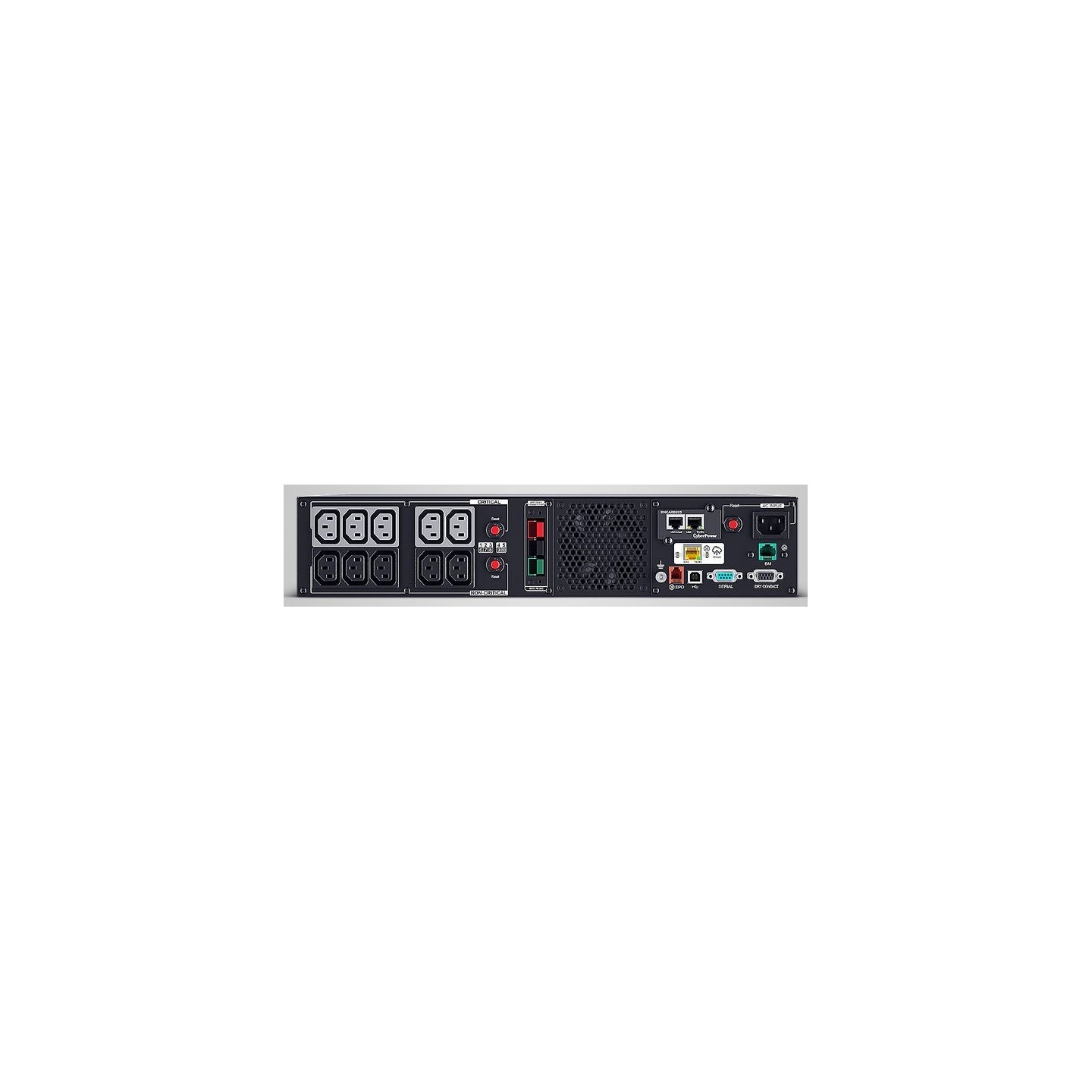 CyberPower UPS, PR-XL Tower/19" PRIII series, 1500VA/1500W, 2U, line-interactive, pure sine, LCD, USB/RS232/CLOUD, ext.Runtim - 