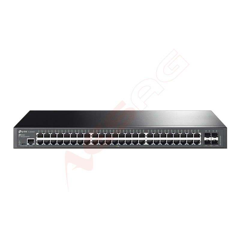 TP-Link - TL-SG3452X - JetStream 48-Port Gigabit and 4-Port 10GE SFP+ L2+ Managed Switch with 48-Port PoE+ TP-Link - Artmar Elec