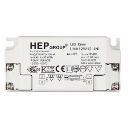 HEP Netzteil - 12V 12W - HEP Synergy 21 LED - Artmar Electronic & Security AG 