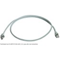 Telegärtner patch cable CAT6A, 1m, gray, 500MHz, S-STP(S/FTP - 66126 - 2