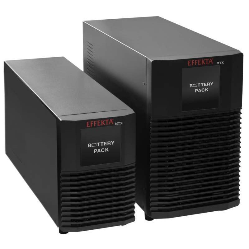 Effekta MTX-XL line-interactive UPS, 3000VA, 28min at cos phi 0.7 , MTX3000-28, USB+RS232, black, sine wave output, - 159692 - 2