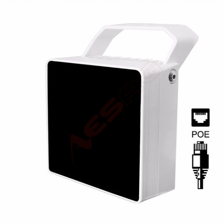 Emitlight LED Infrarot Strahler Serie S, 15° PoE EmitLight - Artmar Electronic & Security AG 