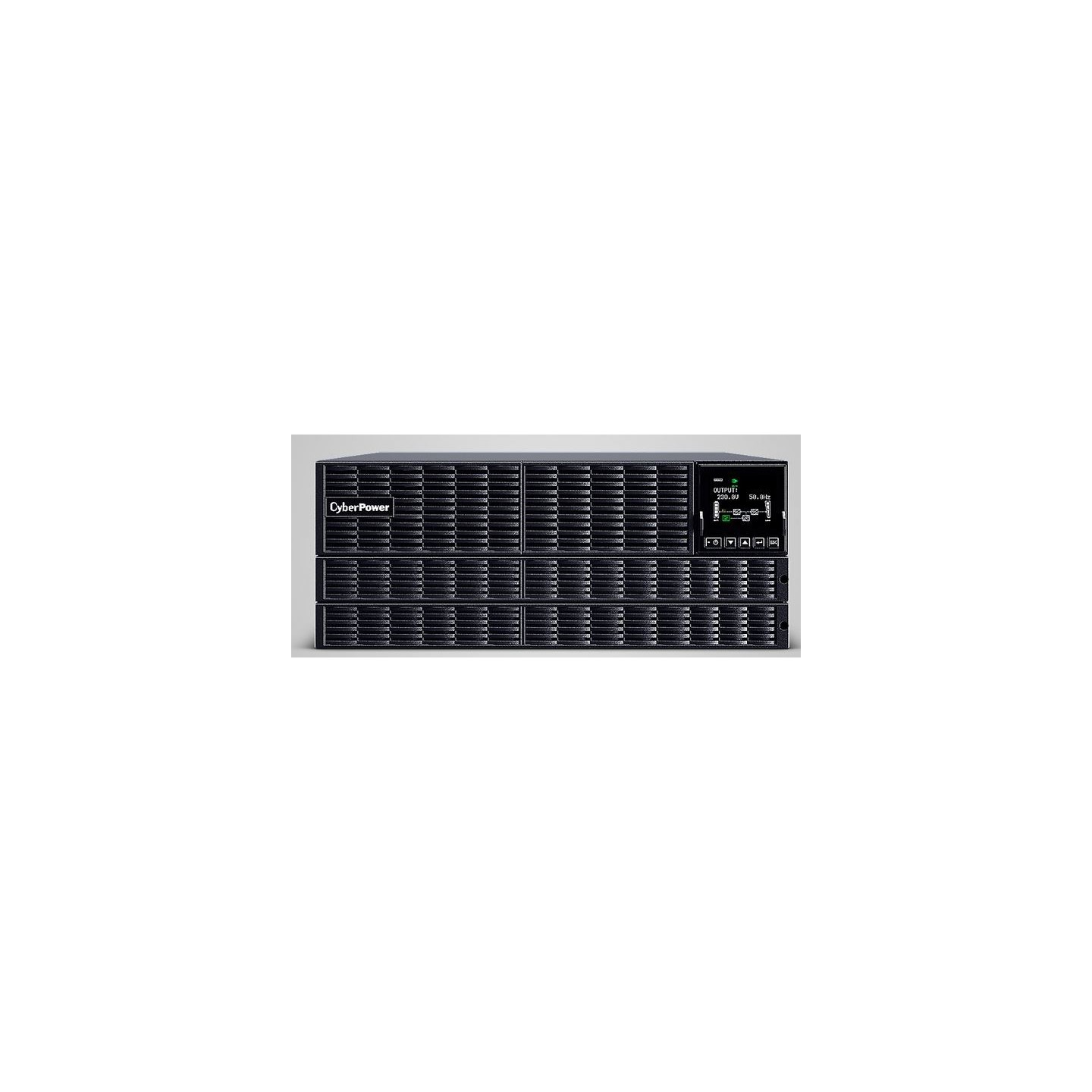 CyberPower UPS, OLS Tower/19" series, 6000VA/600W, 4U, on-line, LCD, USB/RS232, 1-phase - 248116 - 5