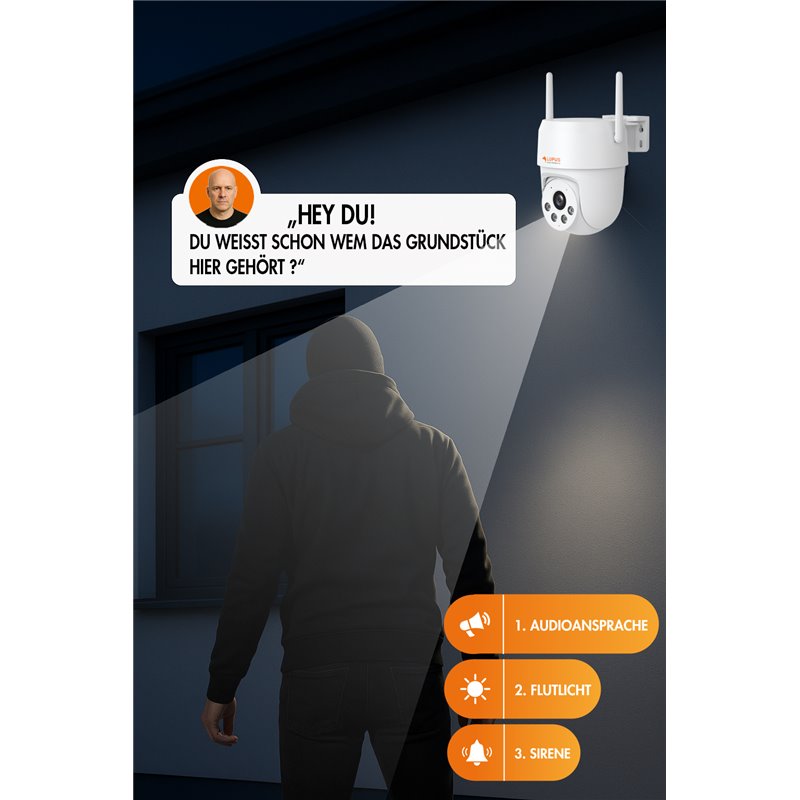 LUPUS | LE213 WLAN Alarmkamera