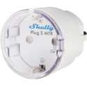 Shelly · Plug & Play "Plug S Gen3 Matter" · Smarter Zwischenstecker · 12A · Messfunktion · WLAN · Matter · BT · weiß - 234379 -