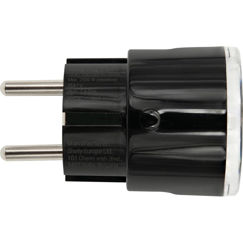 Shelly · Plug & Play "Plug S Gen3 Matter" · schwarz - 234381 - 3