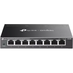 TP-Link Switch easy managed 8 Port &bull 8x 1 GbE &bull Lüfterlos, Omada &bull ES208G - 249089 - 1