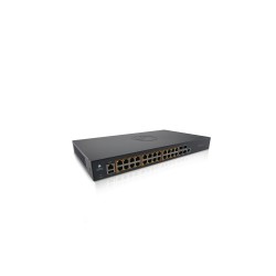 Cambium Networks cnMatrix, 24x PoE Switch - 400W, 4x SFP+, EX2028-P - 240688 - 1