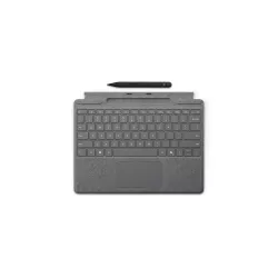 MS Surface Zubehör Type Cover für 8/9/10/11 Pro inkl. Slim 2 Pen *platinum* - Französisch - 249240 - 1