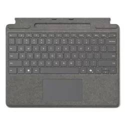 MS Surface Zubehör Type Cover für 8/9/10/11 Pro mit Pen Storage *platinum* Italien - 249247 - 1